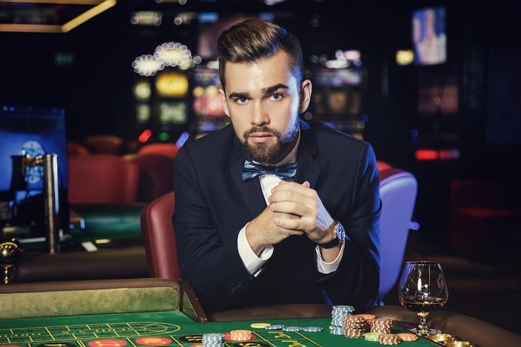 Lightning Roulette dealer studio